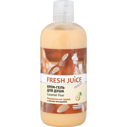 GEL-CRÈME DE DOUCHE POIRE CARAMÉLISÉ 500ML